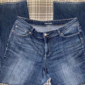 Maurice’s dark wash denim jeans